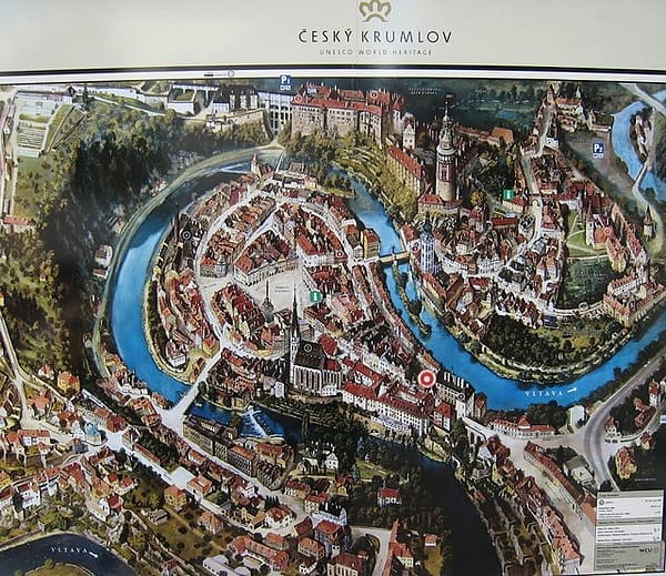 加利利旅遊 捷克蜜月 Day4-2 中世紀的紅玫瑰 庫倫洛夫(Cesky Krumlov,CK)