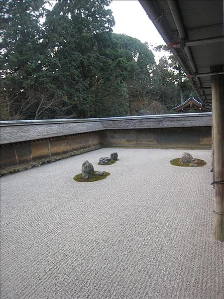 Day4-2  京都龍安寺–枯山枯水枯石的禪意