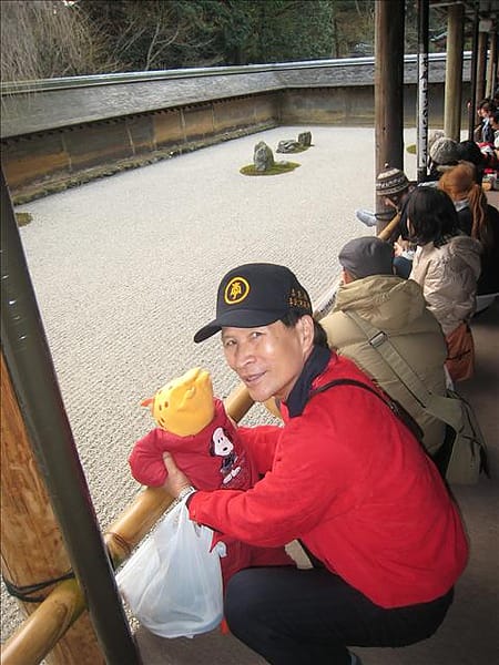 Day4-2  京都龍安寺–枯山枯水枯石的禪意