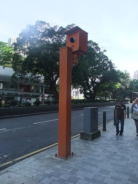 017 彌敦道 九龍公園 測速照相機.JPG
