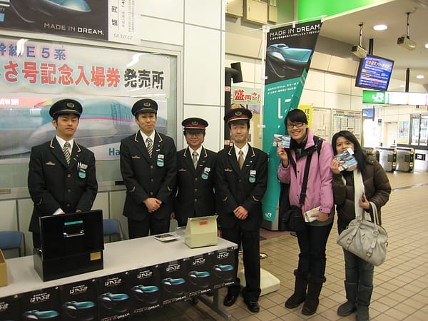 【JR東日本】東北新幹線はやぶさ 人來瘋湊熱鬧首航旅