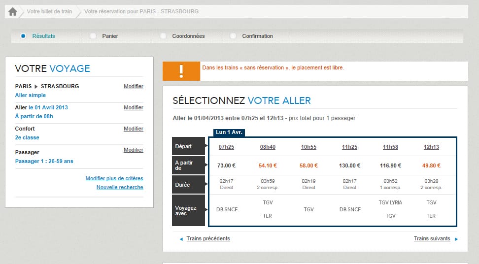 02 to Strasbourg 02 SNCF 02 to Strasbourg 02 SNCF