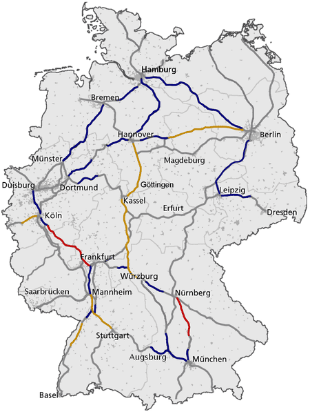 Map of ICE