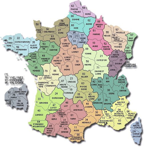 carte-departement-france