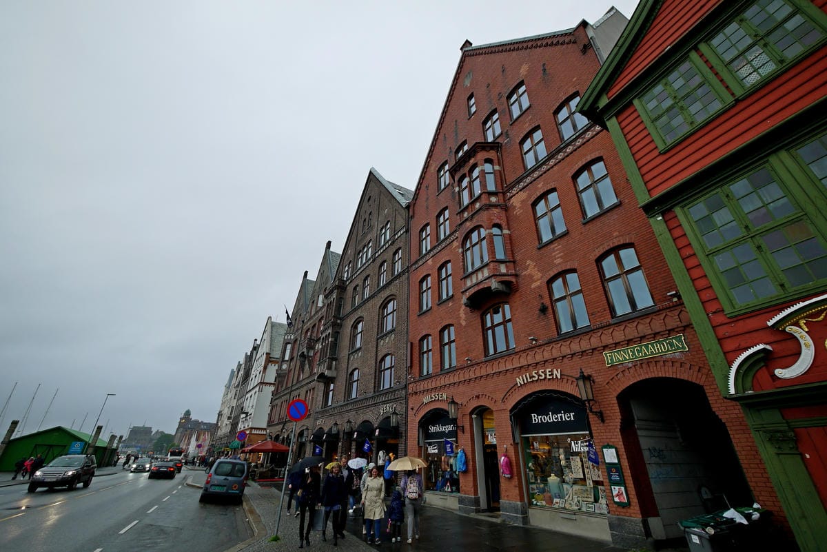挪威峽灣自駕遊Day2-3 港都卑爾根（Bergen）穿梭在