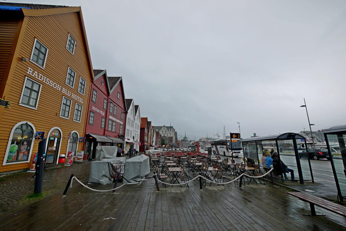 挪威峽灣自駕遊Day2-3 港都卑爾根（Bergen）穿梭在