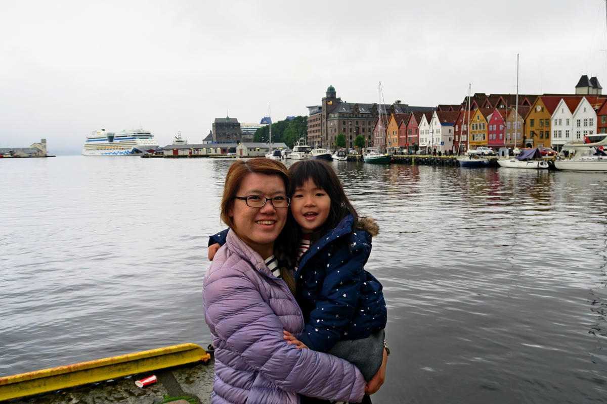 挪威峽灣自駕遊Day2-3 港都卑爾根（Bergen）穿梭在