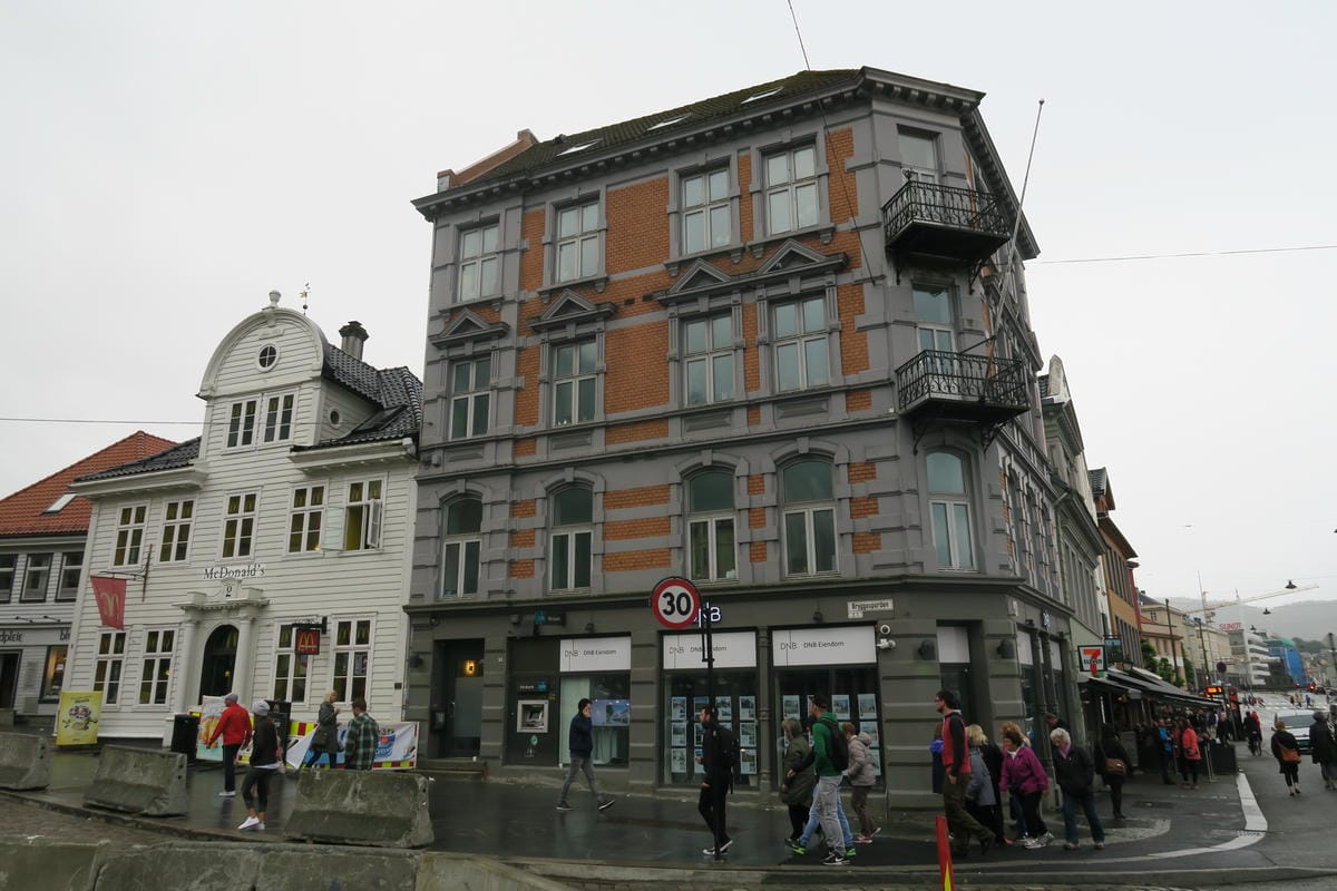 挪威峽灣自駕遊Day2-3 港都卑爾根（Bergen）穿梭在