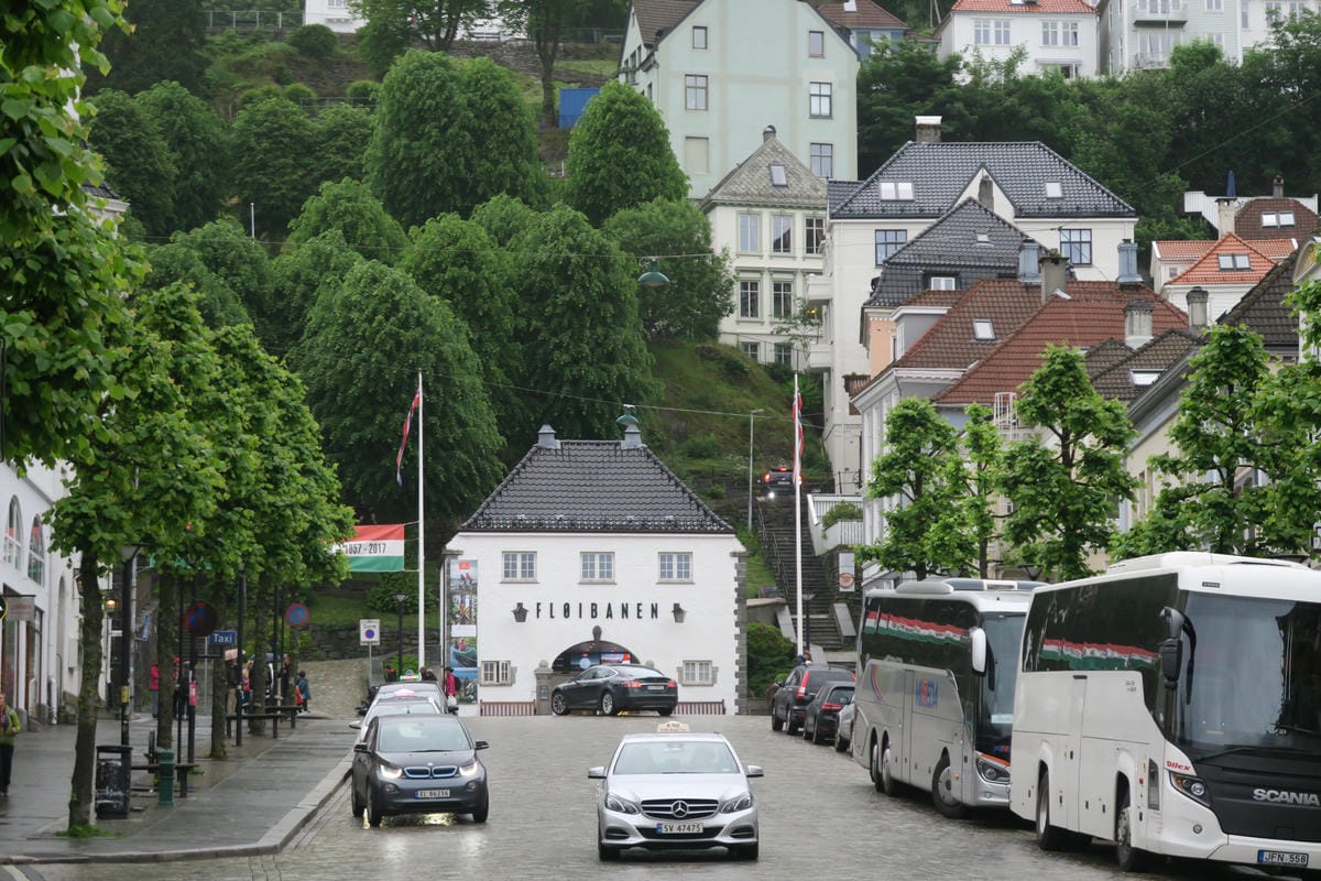 挪威峽灣自駕遊Day2-3 港都卑爾根（Bergen）穿梭在