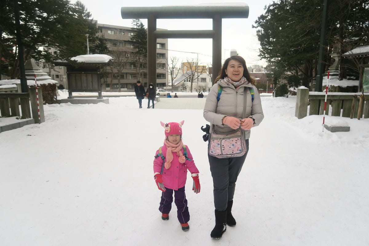 嚴冬雪見の日本東北&北海道 Day2 北海道神宮年度進香&住 嚴冬雪見の日本東北&北海道 Day2 北海道神宮年度進香&住