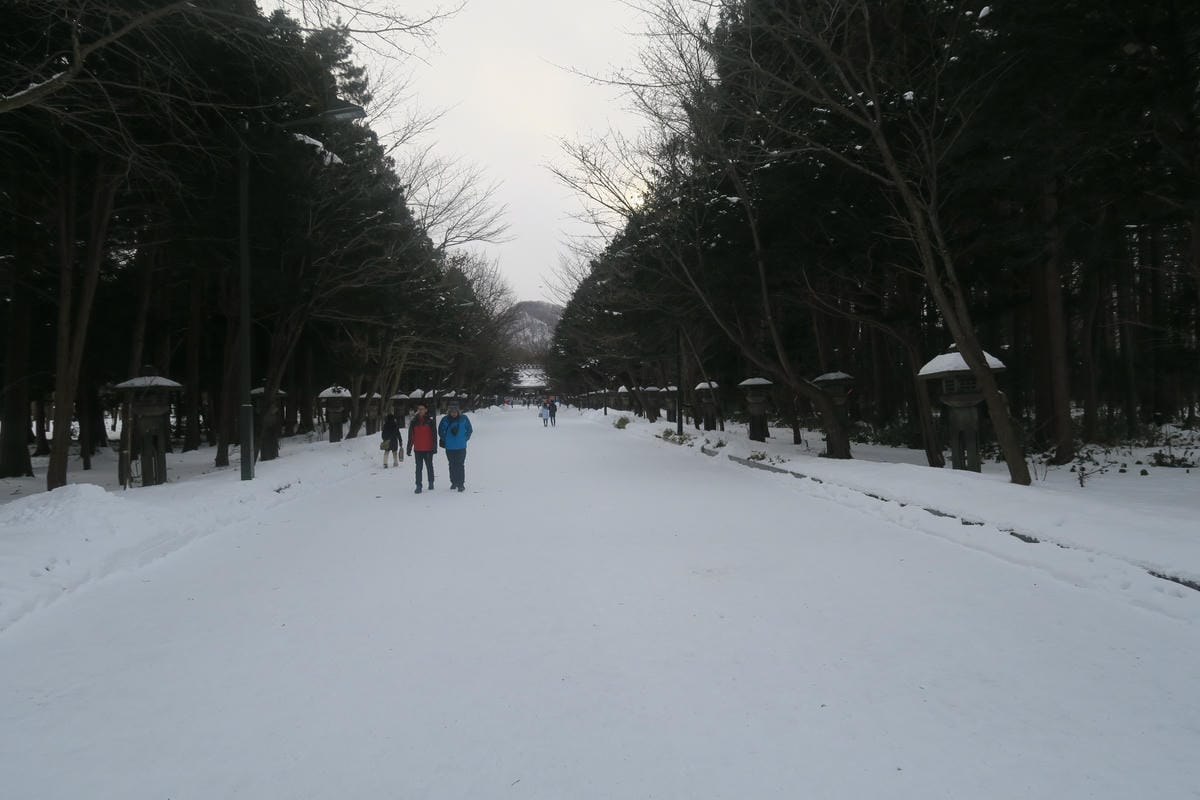 嚴冬雪見の日本東北&北海道 Day2 北海道神宮年度進香&住 嚴冬雪見の日本東北&北海道 Day2 北海道神宮年度進香&住