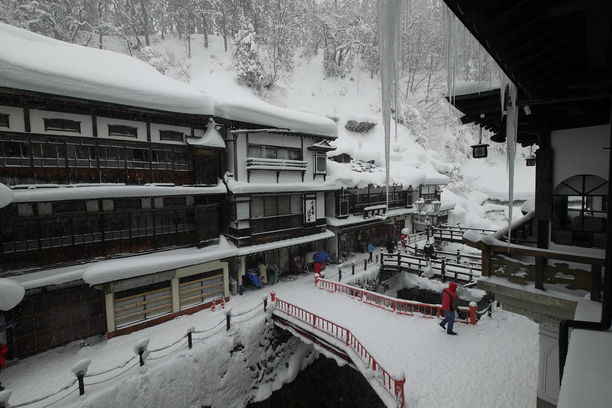 東北銀山溫泉住宿:能登屋旅館 東北銀山溫泉住宿:能登屋旅館