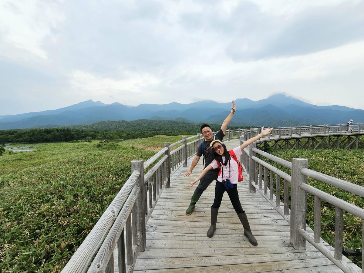 夏の北海道道東自駕遊 Day2-1 在知床五湖散步看到熊