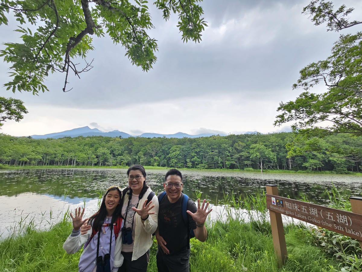 夏の北海道道東自駕遊 Day2-1 在知床五湖散步看到熊