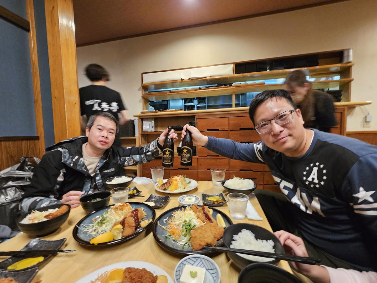 Day4-3 越後湯澤的回憶與再訪 - 車站喝酒、大塊豬排、 Day4-3 越後湯澤的回憶與再訪 - 車站喝酒、大塊豬排、