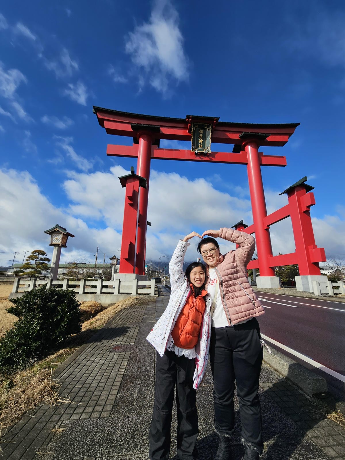 Day5-1 冬天自駕遊雪中的越後一宮彌彥神社 Day5-1 冬天自駕遊雪中的越後一宮彌彥神社
