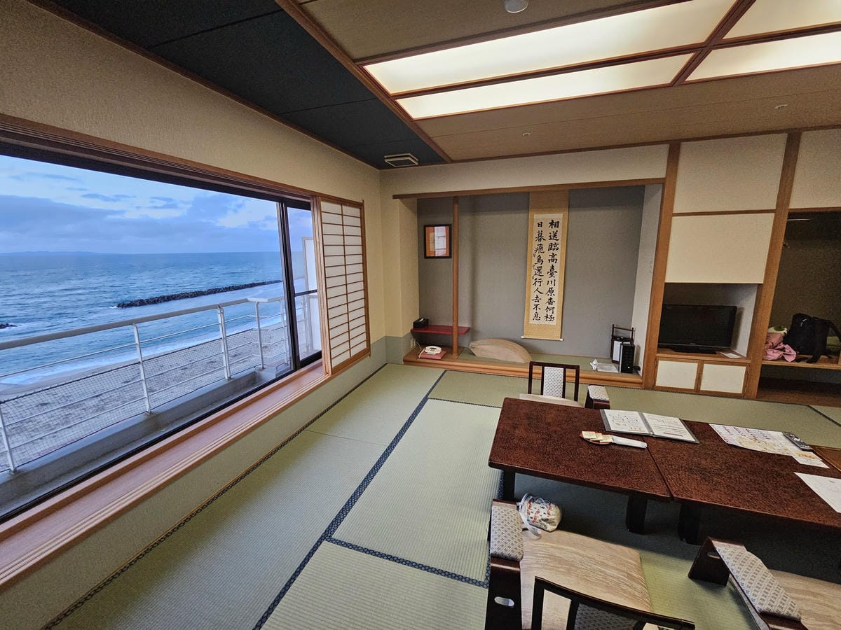 Day5-3 日本海畔夕陽無敵海景之宿- 新潟村上瀨波溫泉大 Day5-3 日本海畔夕陽無敵海景之宿- 新潟村上瀨波溫泉大