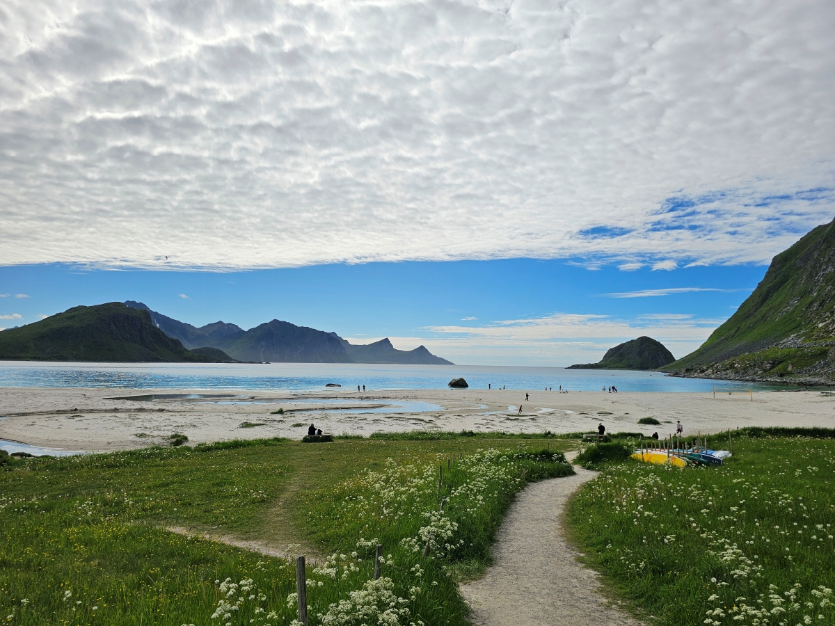 【太陽不打烊 挪威北極圈】 Day6-2 由南向北縱貫羅浮敦:從靜謐的Skelfjord到純白的Unstad Beach - 第1張圖 【太陽不打烊 挪威北極圈】 Day6-2 由南向北縱貫羅浮敦:從靜謐的Skelfjord到純白的Unstad Beach