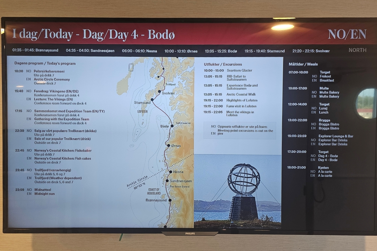 【太陽不打烊 挪威北極圈】 Day6-4 沿岸郵輪Hurtigruten:告別羅浮敦的北行航程 - 第26張圖 【太陽不打烊 挪威北極圈】 Day6-4 沿岸郵輪Hurtigruten:告別羅浮敦的北行航程