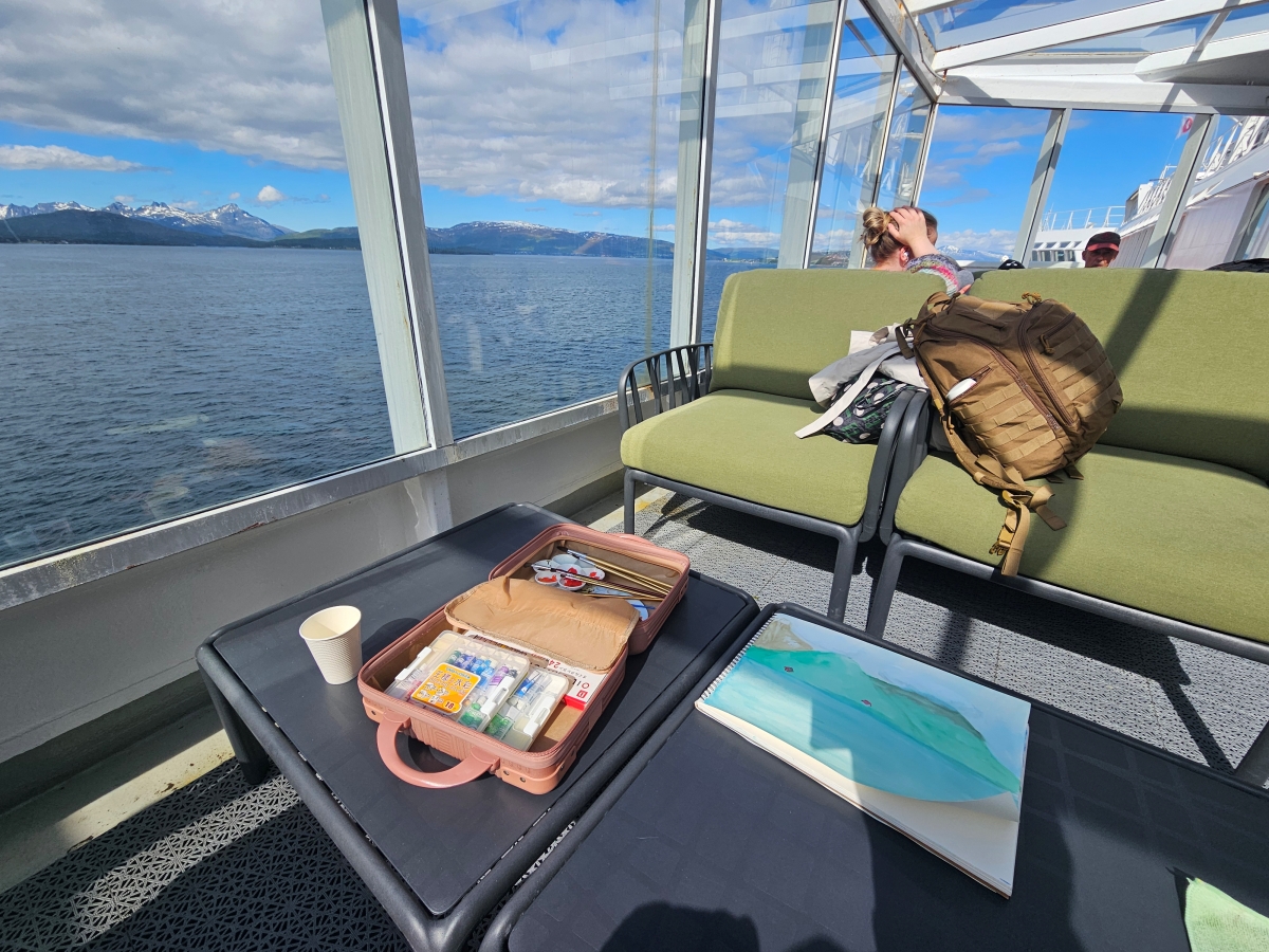 【太陽不打烊 挪威北極圈】 Day7-1 沿岸郵輪Hurtigruten:北緯 69°的海上午餐饗宴 - 第8張圖 【太陽不打烊 挪威北極圈】 Day7-1 沿岸郵輪Hurtigruten:北緯 69°的海上午餐饗宴