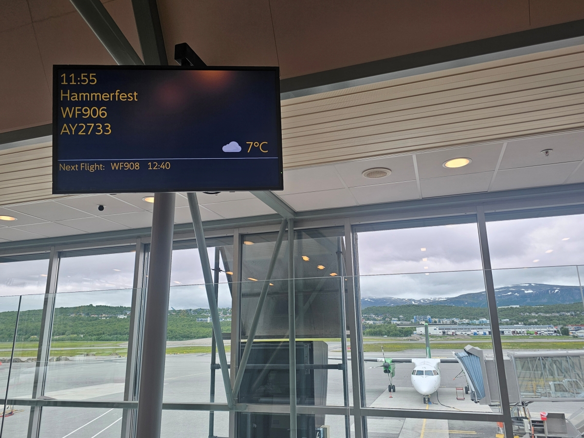 【機場趴趴走】北緯69度、北極圈內的樞紐:特羅姆瑟(Tromsø)機場 & 交通 - 第30張圖 【機場趴趴走】北緯69度、北極圈內的樞紐:特羅姆瑟(Tromsø)機場 & 交通