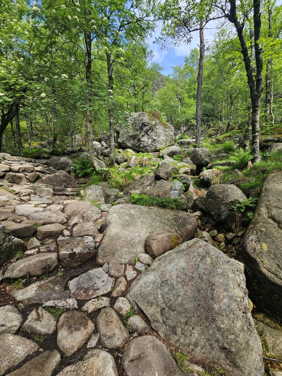【太陽不打烊 挪威北極圈】 Day9-2 雙腳征服聖壇岩(Preikestolen):峽灣為背景,萬丈絕壁都是我們的伸展台 - 第43張圖 【太陽不打烊 挪威北極圈】 Day9-2 雙腳征服聖壇岩(Preikestolen):峽灣為背景,萬丈絕壁都是我們的伸展台